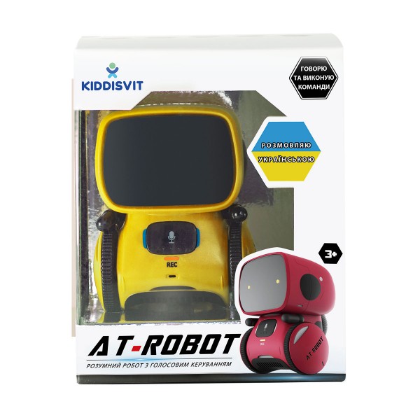 Интерактивный робот с голосовым управлением – AT-ROBOT (зелёный, озвуч.укр.) AT001-02-UKR