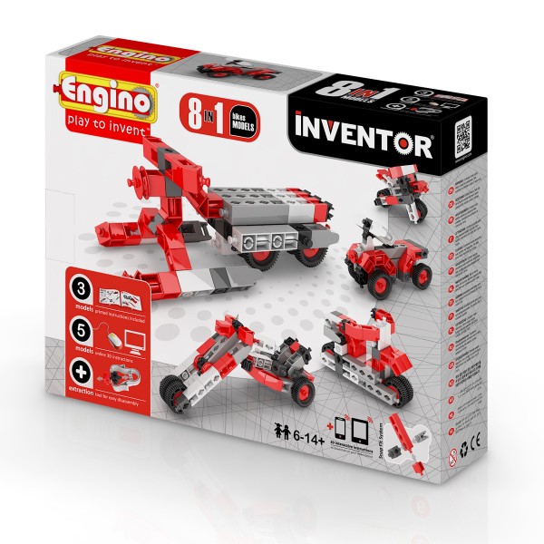 Конструктор серии Inventor 8 в 1 - Мотоциклы 832