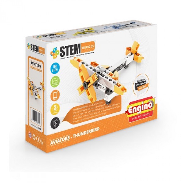 Конструктор серии Stem Heroes - Авиация: буревестник SH42