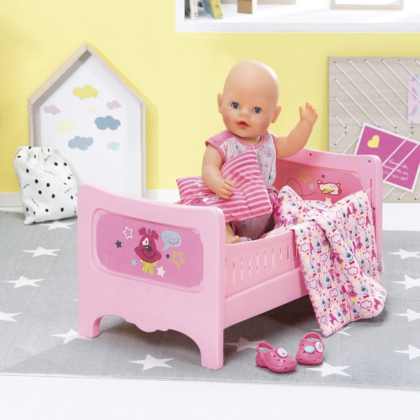 Кроватка для куклы Baby Born - Сладкие Сны(с постельным набором) 824399