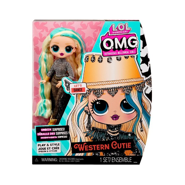 Кукла LOL Surprise! серии "O.M.G." S7 - Красотка Вестерн Лол 588504