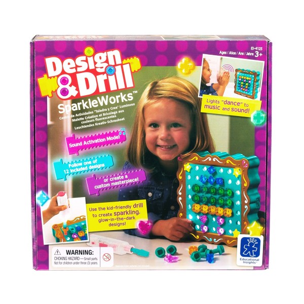 Обучающий игровой набор Educational Insights - Крути и Сияй EI-4125