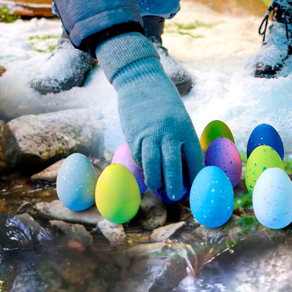 Растущая игрушка в яйце «Dino Eggs Winter» - Зимние динозавры T059-2019
