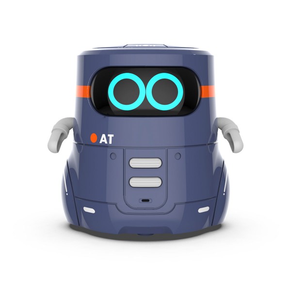 Умный робот с сенсорным управлением и обучающими карточками - AT-ROBOT 2 (темно-фиолетовый, озвуч.ук AT002-02-UKR