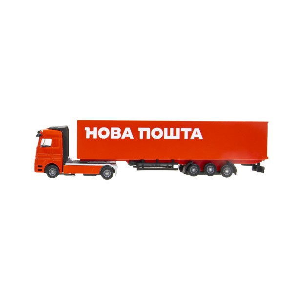 Автомодель - Фура Новая Почта SB-15-12-RED-WB(CIS)