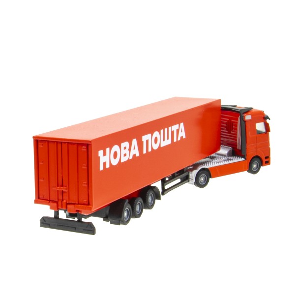 Автомодель - Фура Новая Почта SB-15-12-RED-WB(CIS)