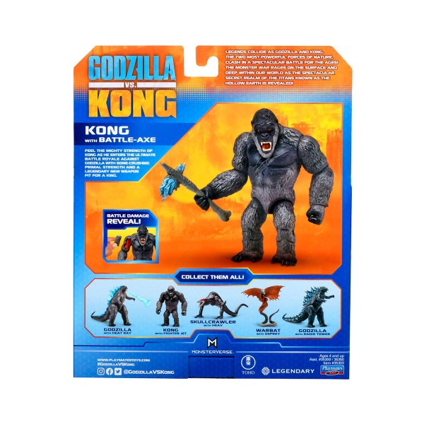 Фигурка Godzilla vs. Kong - Конг с боевым топором 35303