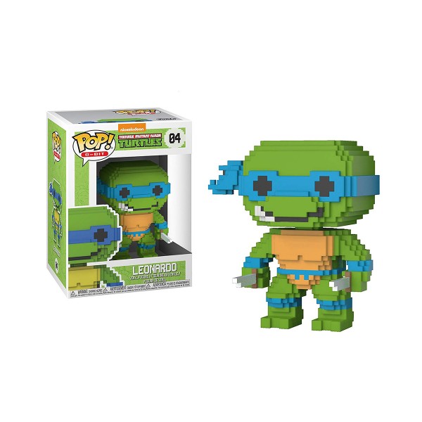 Игровая фигурка Funko Pop! серии "Черепашки-ниндзя" - Леонардо 8-Бит 22981