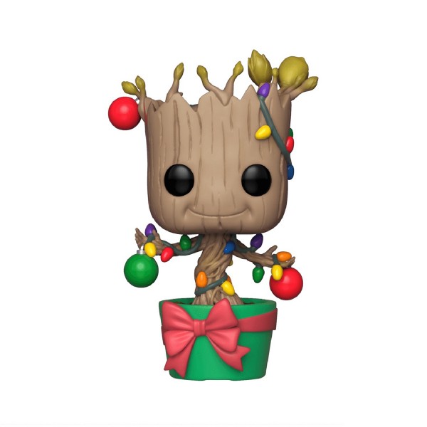 Игровая фигурка Funko Pop! серии "Стражи Галактики" - Праздничный Грут 33982