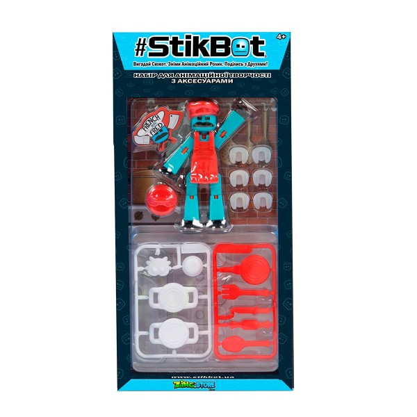 Игровой Набор Для Анимационного Творчества Stikbot S4 - Кулинарное Шоу TST4620C