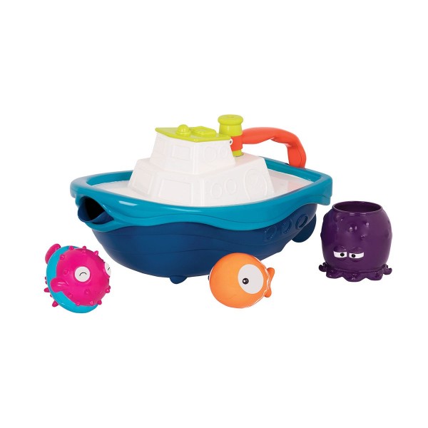 Игровой набор - Кораблик Буль (для игры в ванной и в бассейне) BX1520Z