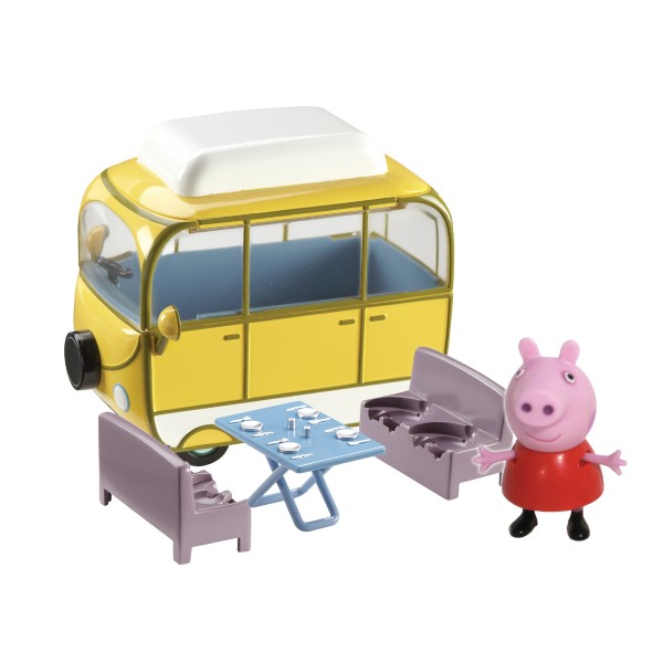 Игровой набор Peppa - Веселый Кемпинг (автобус, фигурка Пеппы) 15561