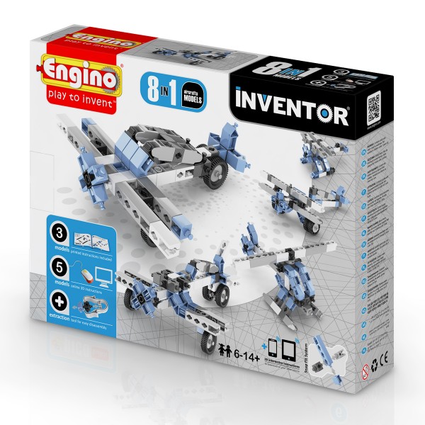 Конструктор серии Inventor 8 в 1 - Самолеты 833