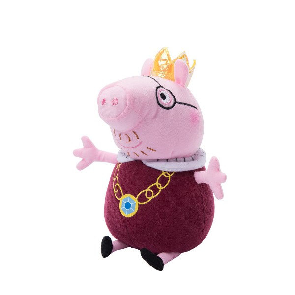 Мягкая игрушка - Папа Свин Король (30 см) 31154