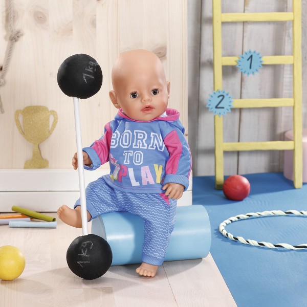 Набор одежды для куклы Baby Born - Спортивный костюм для бега (гол.) 830109-2