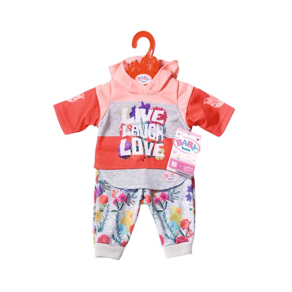 Набор одежды для куклы Baby Born - Трендовый спортивный костюм (розовый) 826980-1