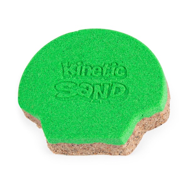 Набор песка для детского творчества - Kinetic Sand Ракушка Зеленая 71482G