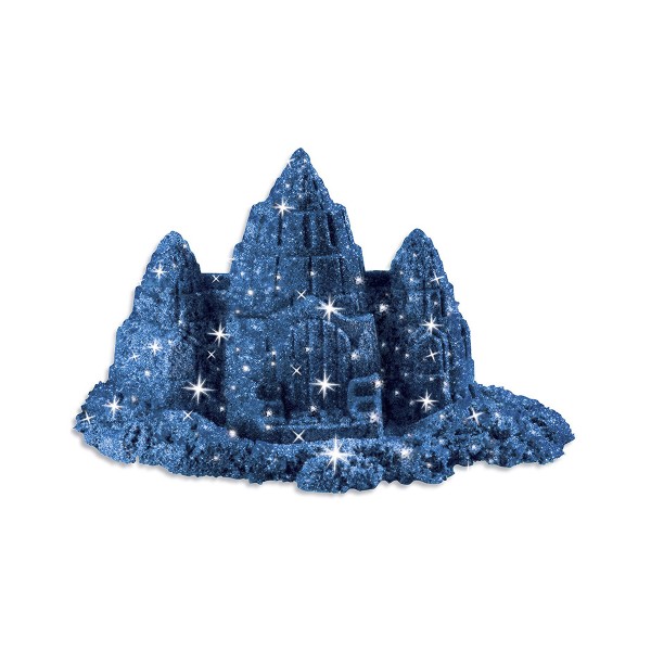 Песок для детского творчества - Kinetic Sand Metallic (синий) 71408Sp