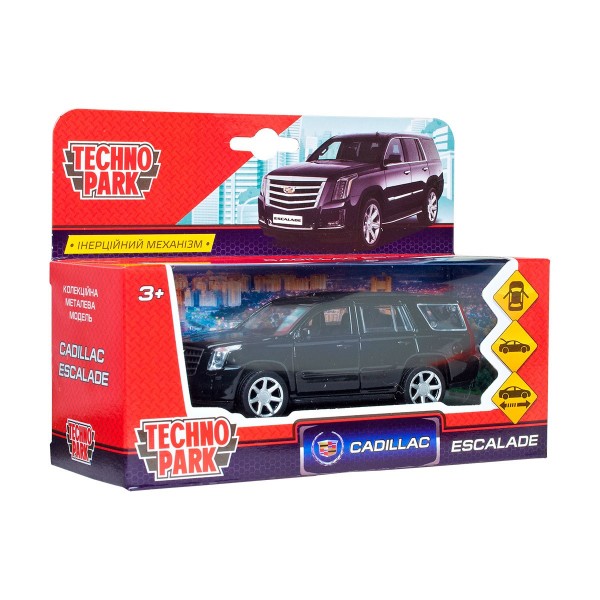 Автомодель - Cadillac Escalade (черный, 1:32) ESCALADE-BK