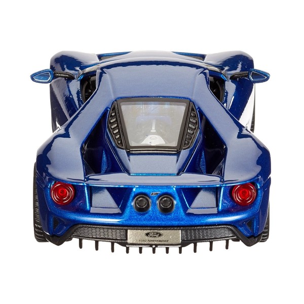 Автомодель - Ford Gt (голубой металлик, серебристый металлик, 1:32) 18-43043