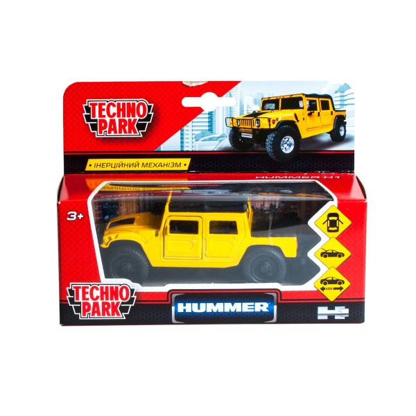 Автомодель - Hummer H1 (желтый) SB-18-09-H1-N(Y)-WB