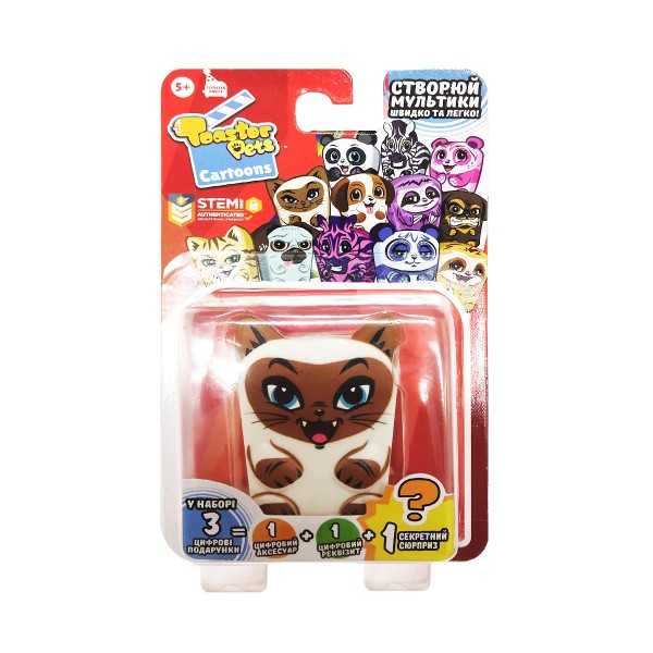 Фигурка для анимационного творчества Toaster Pets - Роти Кот 1200K