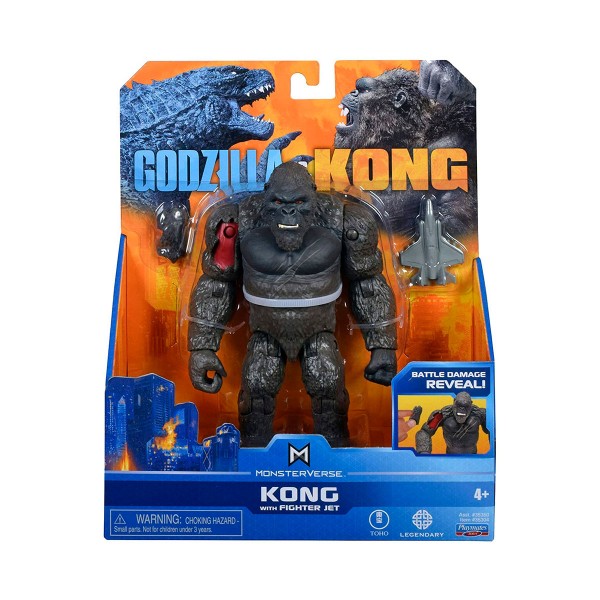 Фигурка Godzilla vs. Kong - Конг с истребителем 35304