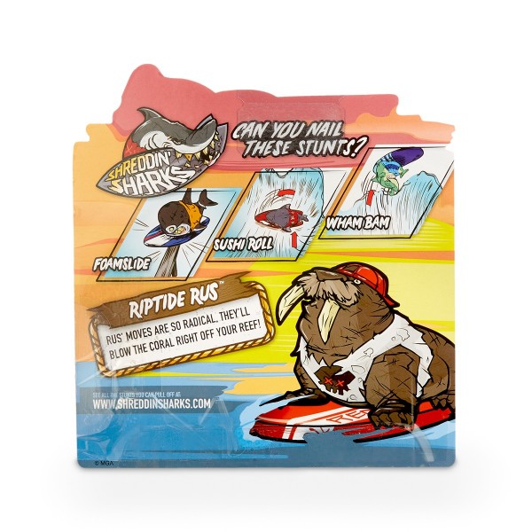 Фингерборд С Фигуркой Shreddin' Sharks - Riptide Rus 561903