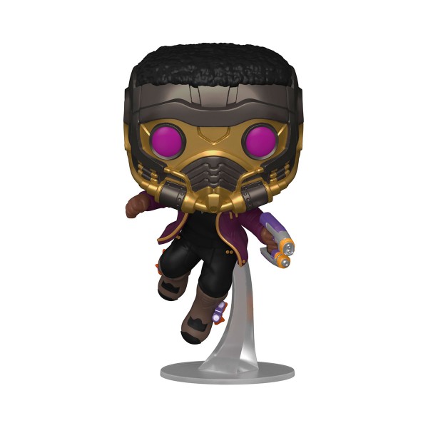 Игровая фигурка Funko Pop! cерии "Что если...?" - Звездный Лорд Т'Чала 55812