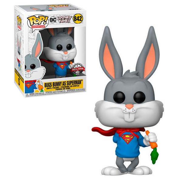 Игровая фигурка Funko Pор! cерии "Багз Банни 80-е" - Супер-Багз 49163