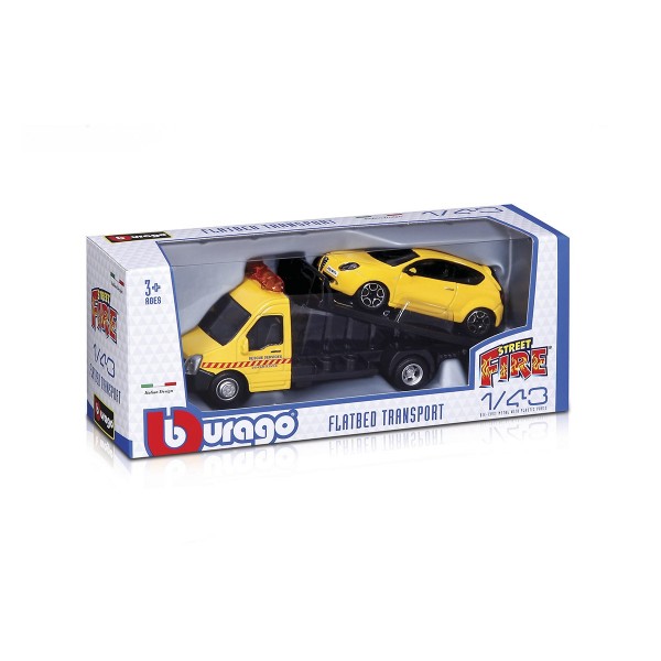 Игровой набор - Автоперевозчик с автомоделью Alfa Romeo Mito 18-31406
