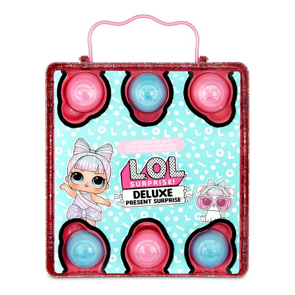 Игровой набор с экскл.куклой LOL Surprise! серии Present Surprise - Суперподарок (розовый) 570691