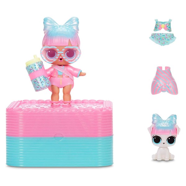 Игровой набор с экскл.куклой LOL Surprise! серии Present Surprise - Суперподарок (розовый) 570691