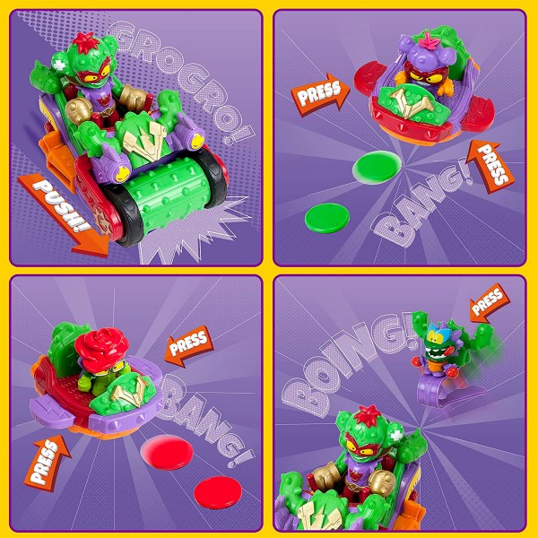 Игровой набор Super Things «Kazoom Kids» S1 - Спайк-роллер Кактус PSTSP514IN00
