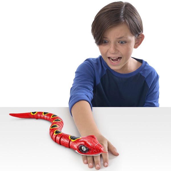 Интерактивная игрушка Robo Alive - Красная змея 7150-2