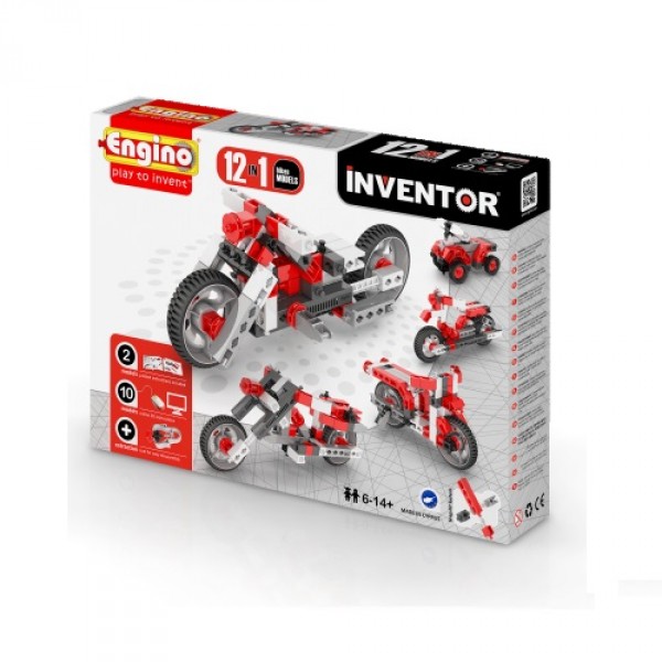 Конструктор серии Inventor 12 в 1 - Мотоциклы 1232