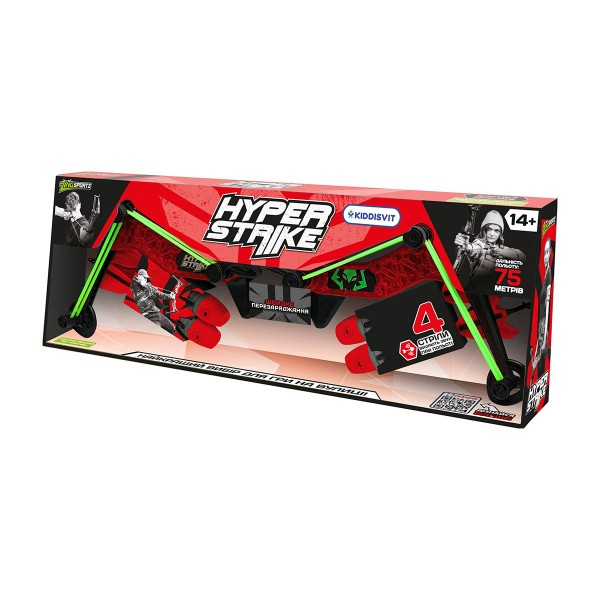Лук для игры серии "Hyper Strike" красный HS470R