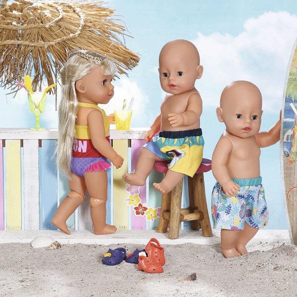Одежда для куклы Baby Born - Праздничный купальник S2 (c зайчиком) 828281-2