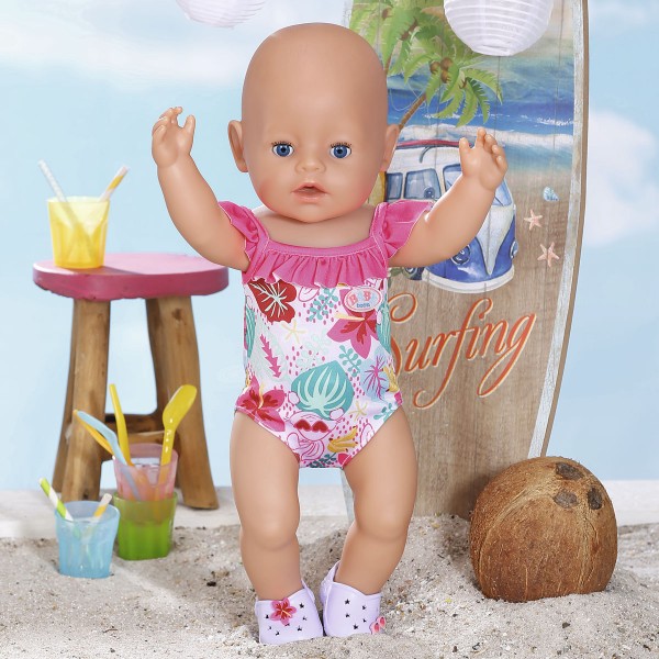 Одежда для куклы Baby Born - Праздничный купальник S2 (c зайчиком) 828281-2