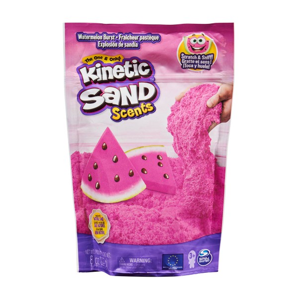 Песок для детского творчества с ароматом - Kinetic Sand Арбузный взрыв 71473W
