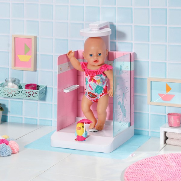 Автоматическая душевая кабинка для куклы Baby Born - Купаемся с уточкой Zapf 830604