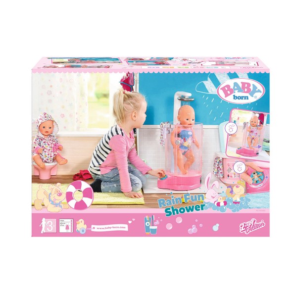 Автоматическая душевая кабинка для куклы Baby Born - Веселое Купание 823583