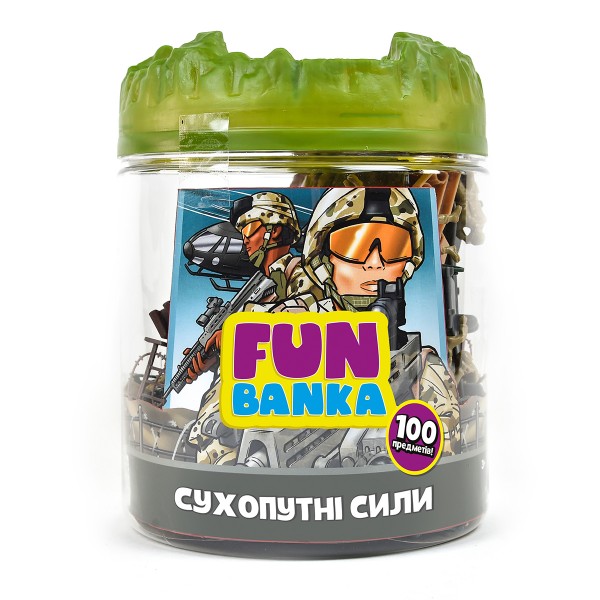 Игровой набор Fun Banka - Сухопутные силы 101865-UA