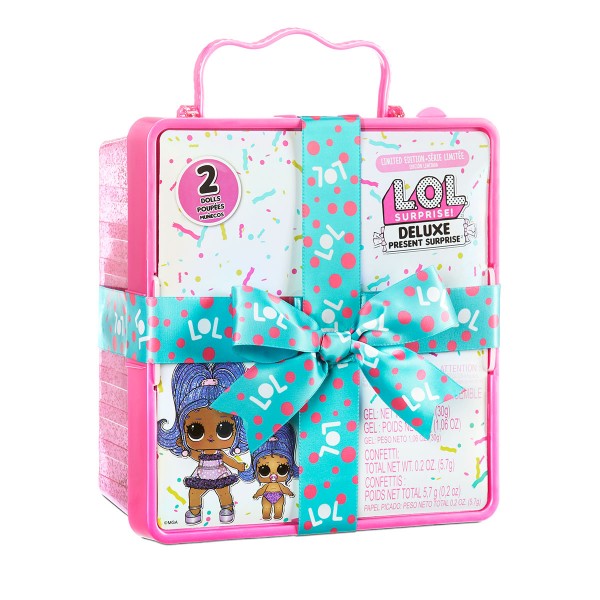 Игровой набор с экскл.куклой LOL Surprise! "Deluxe Present Surprise" - Суперподарок Лол кукла 576419