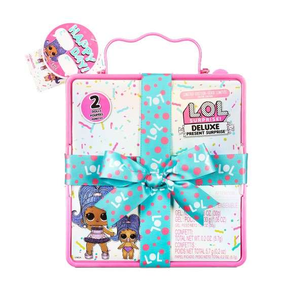 Игровой набор с экскл.куклой LOL Surprise! "Deluxe Present Surprise" - Суперподарок Лол кукла 576419