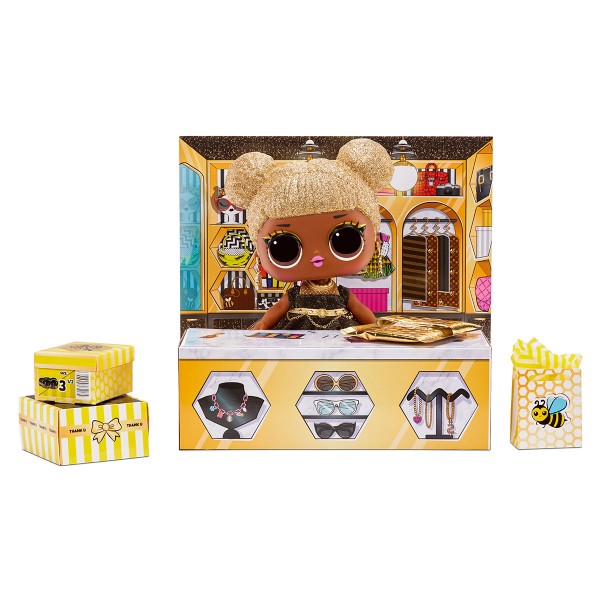 Игровой набор с мегакуклой LOL Surprise! "Big B.B.Doll" - Королева Пчелка 578192