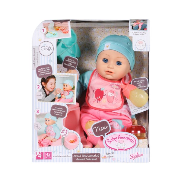 Интерактивная кукла Baby Annabell - Ланч крошки Аннабель 702987