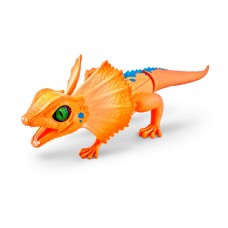 Интерактивная игрушка Robo Alive - Оранжевая плащеносная ящерица 7149-2