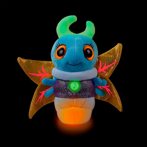 Интерактивная мягкая игрушка Glowies - Синий светлячок GW002