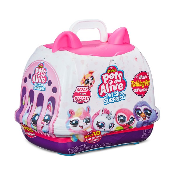 Интерактивный игровой набор Pets Alive серии "Pet Shop Surprise" - Любимец - Повторюшка 9523